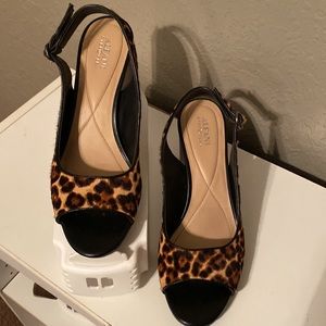 Cheetah print pumps size 11
